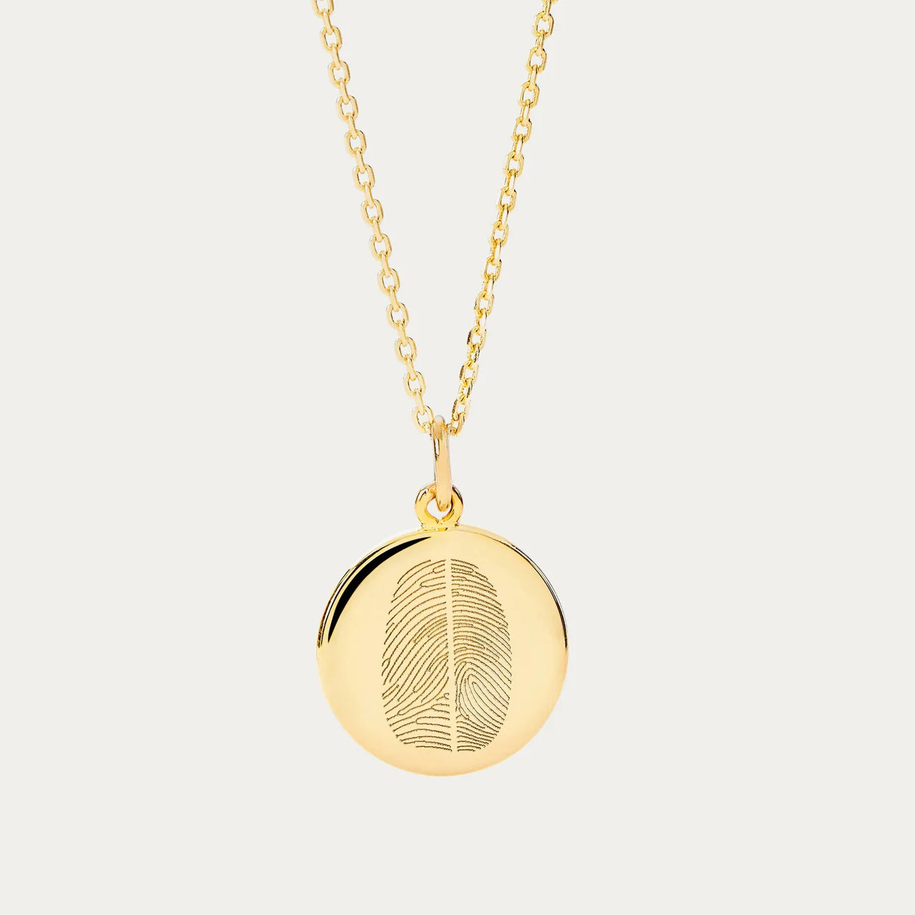 The Duo Fingerprint Necklace